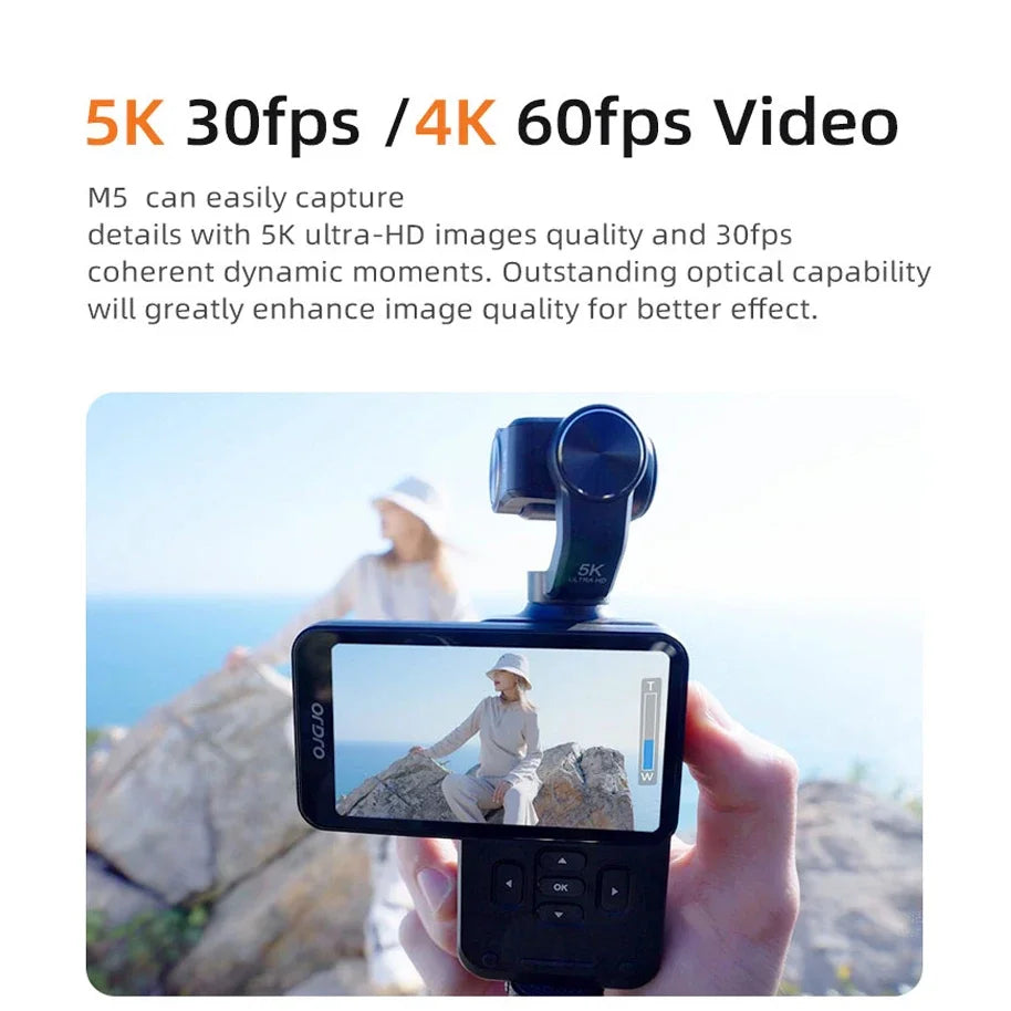4k Handheld Pocket Digital Camera For Vlogging